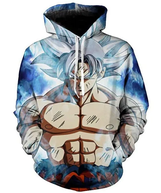 Dragon Ball Z Son Goku Saiyan Vegeta Hoodie 3D Printed Hooded Sweatshirt Pullover For Men Women Boys Girls S-5XL Large Cosplay