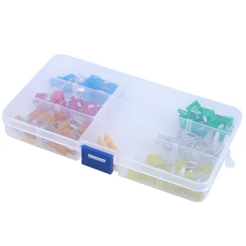 

120 pcs Low Profile Mini Size Blade Fuse Assortment Set Auto Car Truck Fuses kit hot selling