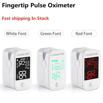 

Portable Fingertip Finger Pulse Oximeter Saturatiemeter Vinger De Pulso De Dedo LED Oxymetre Pulse Oximeter Saturation Meter