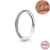 Ring 925 Silver Stackable Rings Infinite Flower Princess Wishbone Heart Rings Women Finger Rings 20