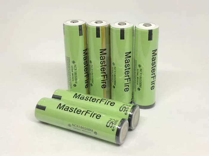 Оригинальная защищенная аккумуляторная батарея MasterFire NCR18650BM 3 7 в 3200 мАч