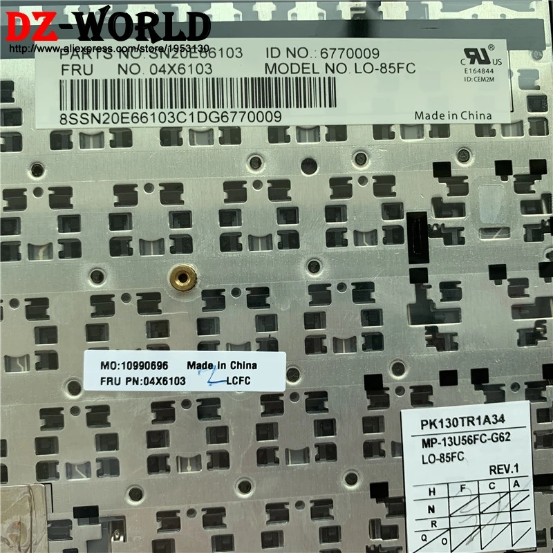 CFR канадский французский клавиатура для lenovo Thinkpad E450 E450C E455 E460 E465 ноутбук Teclado 04X6103 04X6143 04X6183