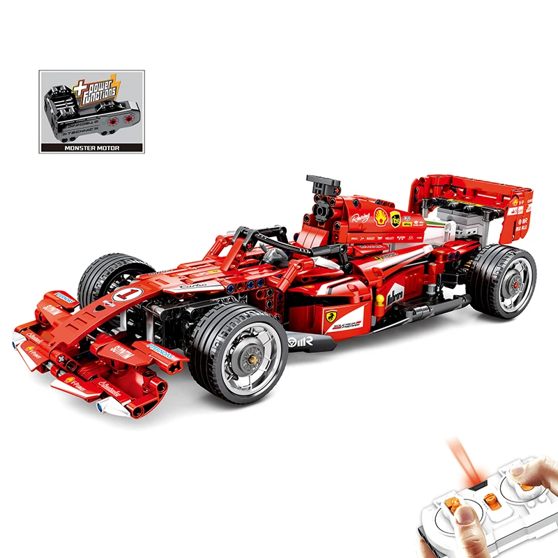 RC двухколесный подходит для мотоцикла Legoings Technic Army Military мотоцикл строительные