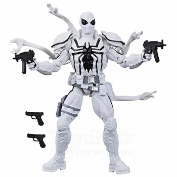 

Marvel Legends 80th Agent Anti-Venom Edward Eddie Brock 6" Exclusive Action Figure NEW IN BOX White Venom Toys Doll Collectable