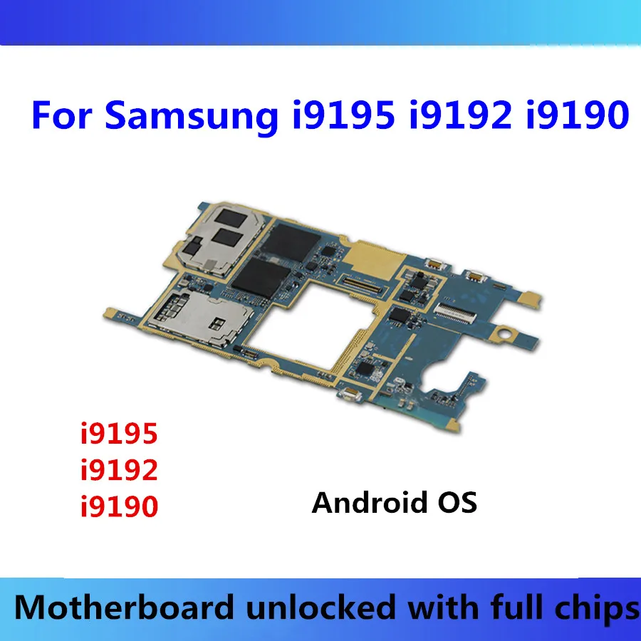 Материнская плата для Samsung Galaxy S4 Mini I9195 I9192 I9190 материнская с чипом Android Updat|Антенны