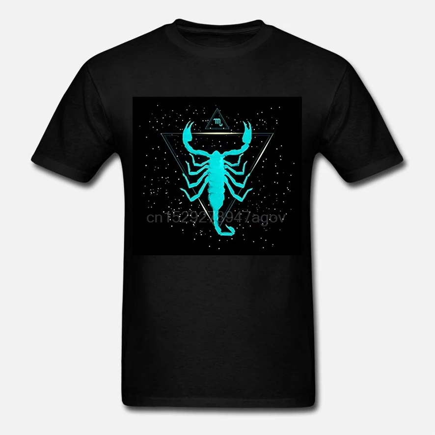 Мужская футболка Horoscope Sign Of Scorpio-Image By красочная | одежда