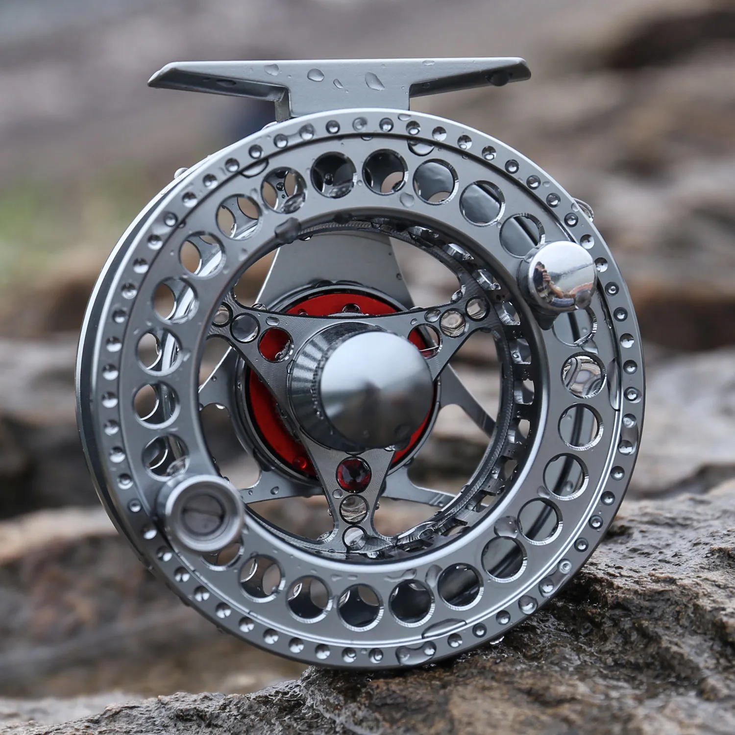 Sougayilang Fly Fishing Reel 2+1 BB 5/6 7/8 Fishing Reel with CNC