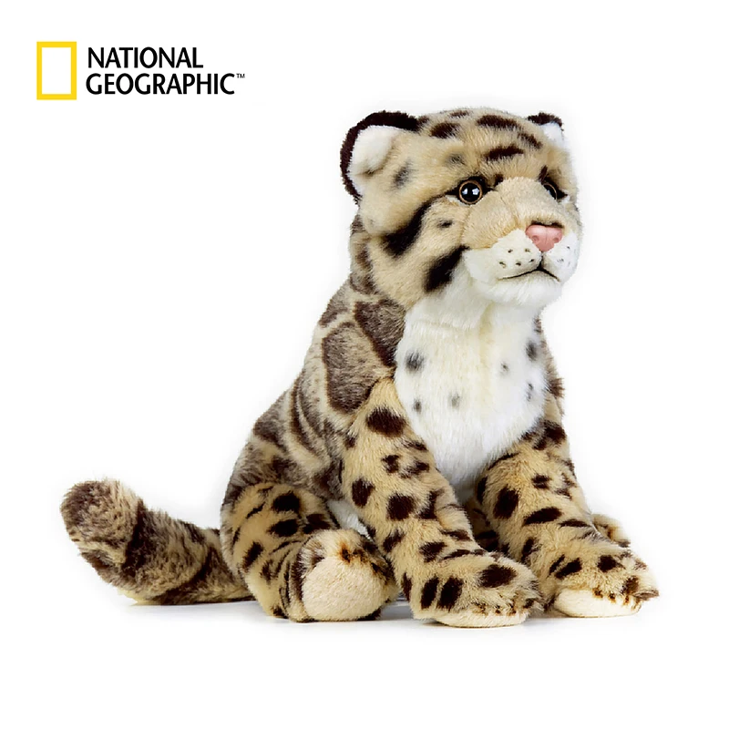 National Geographic Clouded leopard kawaii мягкие плюшевые животные игрушки для мальчиков и девочек