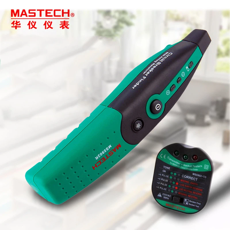 Автоматический выключатель MASTECH MS5902 тестер розетки предохранителя 220 В