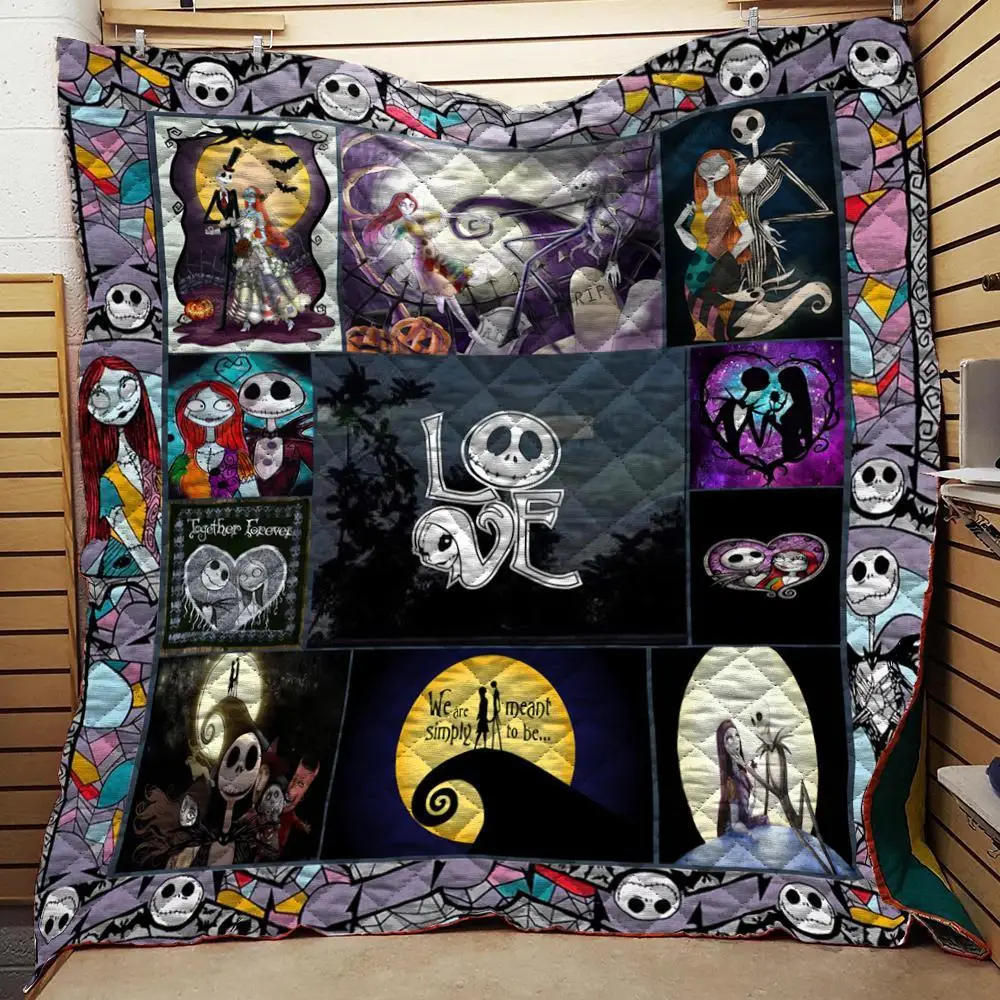 

Halloween zombie bride 3D Quilt Blanket For Kids Adults Bedding Throw Soft Warm Thin Office Blanket With Cotton Quilt style-5