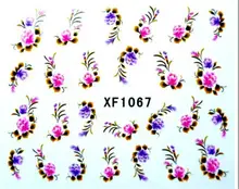  Nail Art Sticker Water Transfer Manicure Decal Multi-style Flower Stickers DIY Sticker for Beauty Manicure Supply Tool 