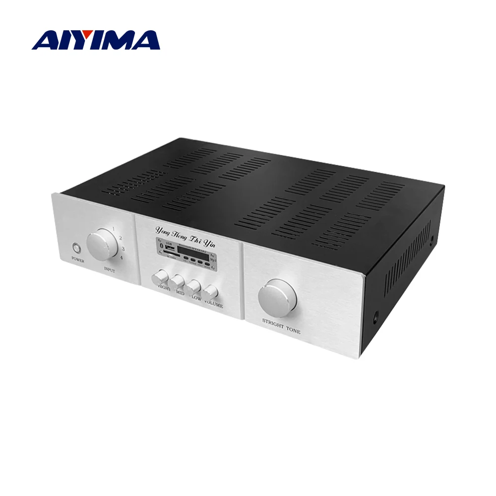 Усилитель мощности AIYIMA Bluetooth 600 Вт Hi Fi|Усилители мощности| |