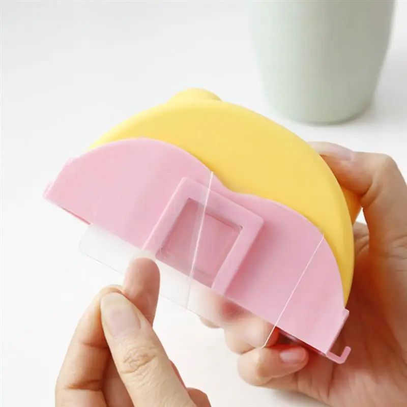 Wall Mount Soap Box Punch Free Frog Pattern Soap Dish Holder Soap Storage Rack for Bathroom Accessories