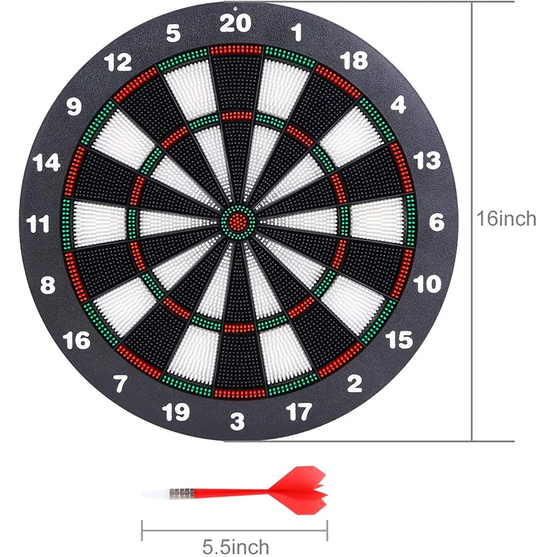 Gran Board Dash (Green/Blue) Bluetooth Dartboard,6 darts,Play With 2 AA  Batteries For Long Life - AliExpress