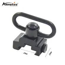 Alonefire M450 легко QD сверхмощный Быстрый Отсоединяемый кнопочный Слинг поворотный комплект страйкбол винтовка ремни Пряжка Пикатинни
