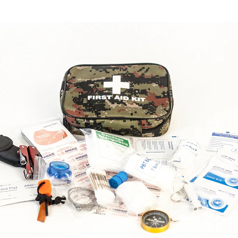 Дорожная аптечка, автомобильная сумка для первой помощи, маленькая медицинская коробка для дома, аварийное Выживание