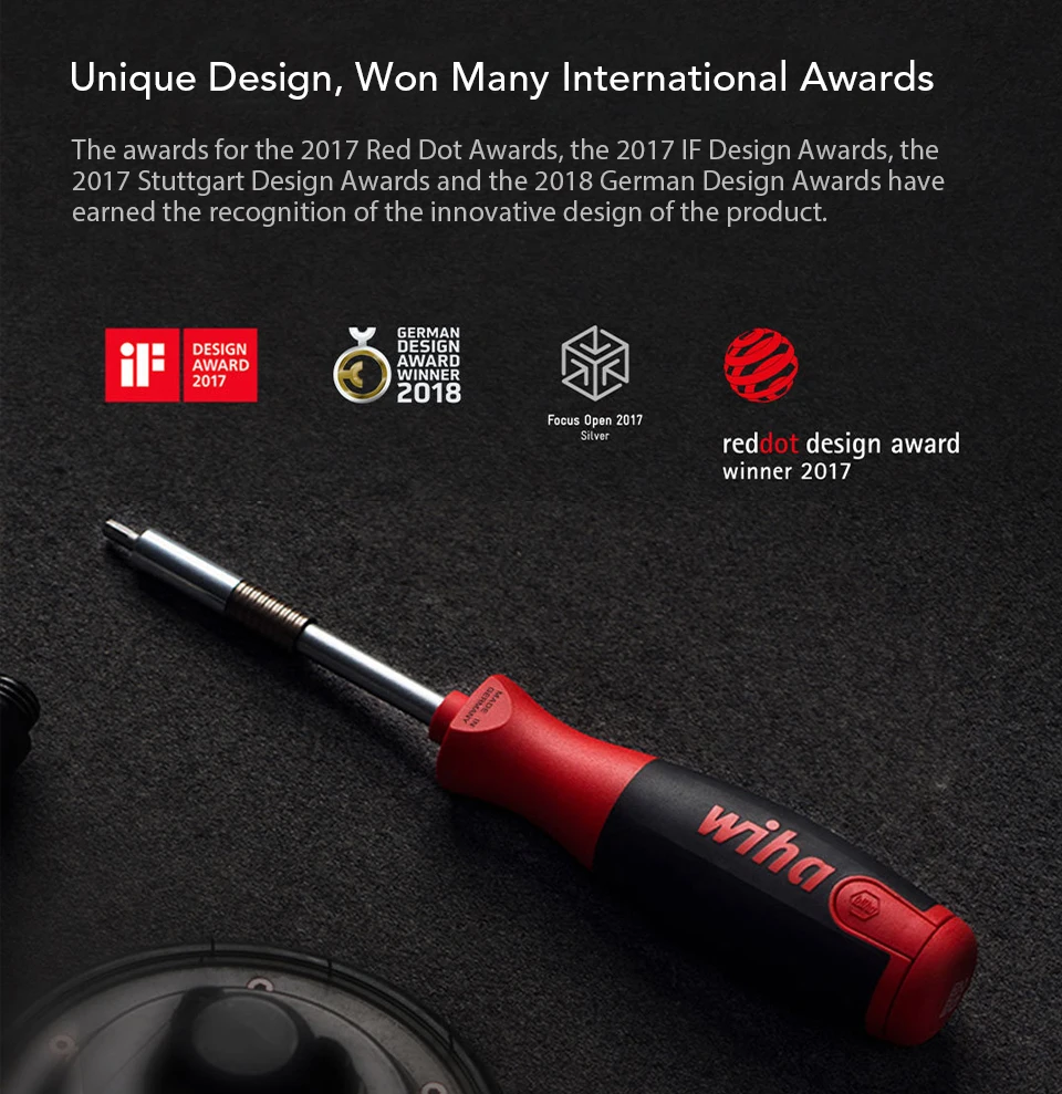 Original Xiaomi Mijia Wiha 26 in 1 Precision Chrome Vanadium Steel Screw Driver Magnetic Bits Home Kit Repair Tools Xiomi Xaomi (2)