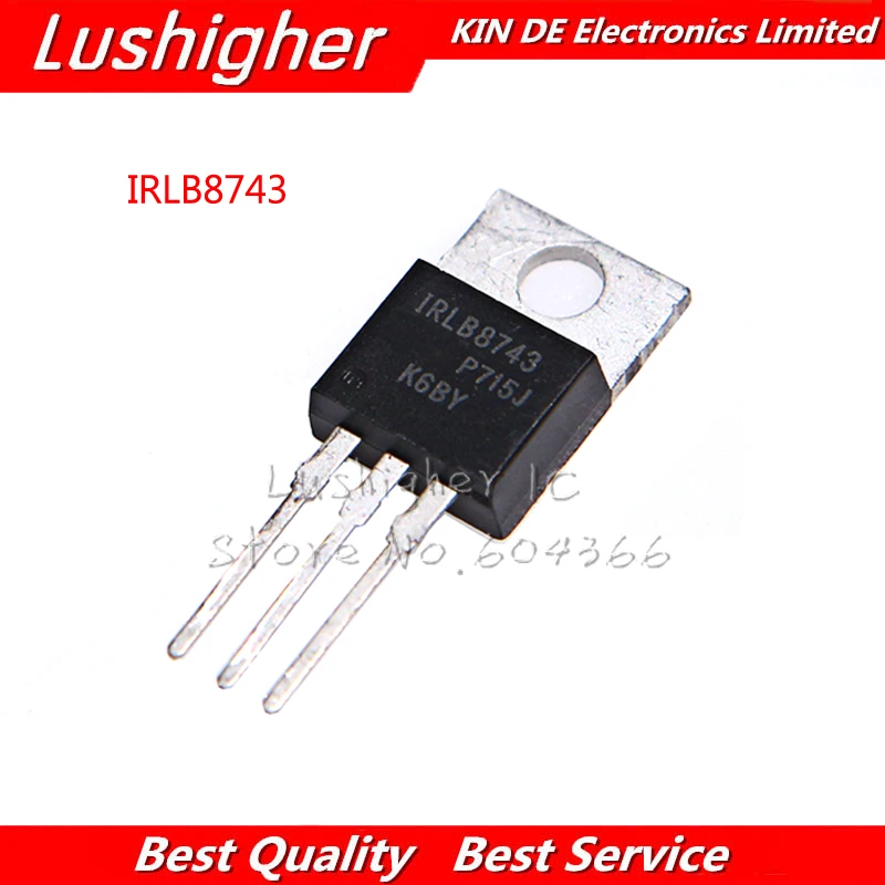 5 шт. IRLB8743PBF TO220 IRLB8743 TO 220|Интегральные схемы| |