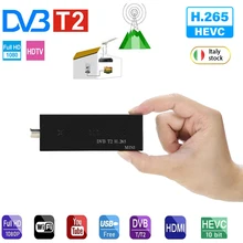 

Haohsat DVB T2MINI TV Box Usb Wifi h.265 Hevc T2 Tuner TV Box Satellite TV Receiver Tuner t2 Built-in Italy
