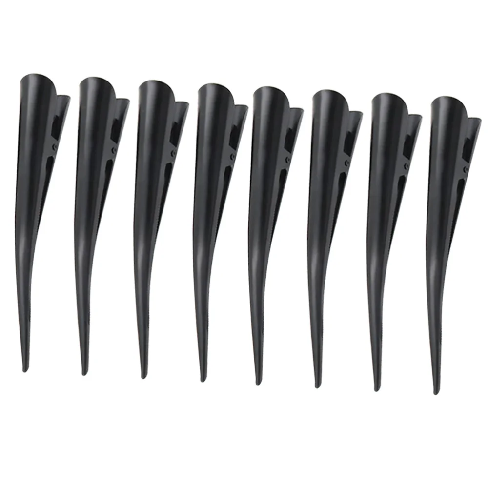 12pcs/8pcs Duckbill Clips Hair Barrette Metal Hair Clips Seamless Clips Hair Separate Clips For Salon Styling Tool hex socket socket driver tool 8pcs set hex nut hex shank metric ph2 0 m2 5 5 5mm silver tone for car repairing