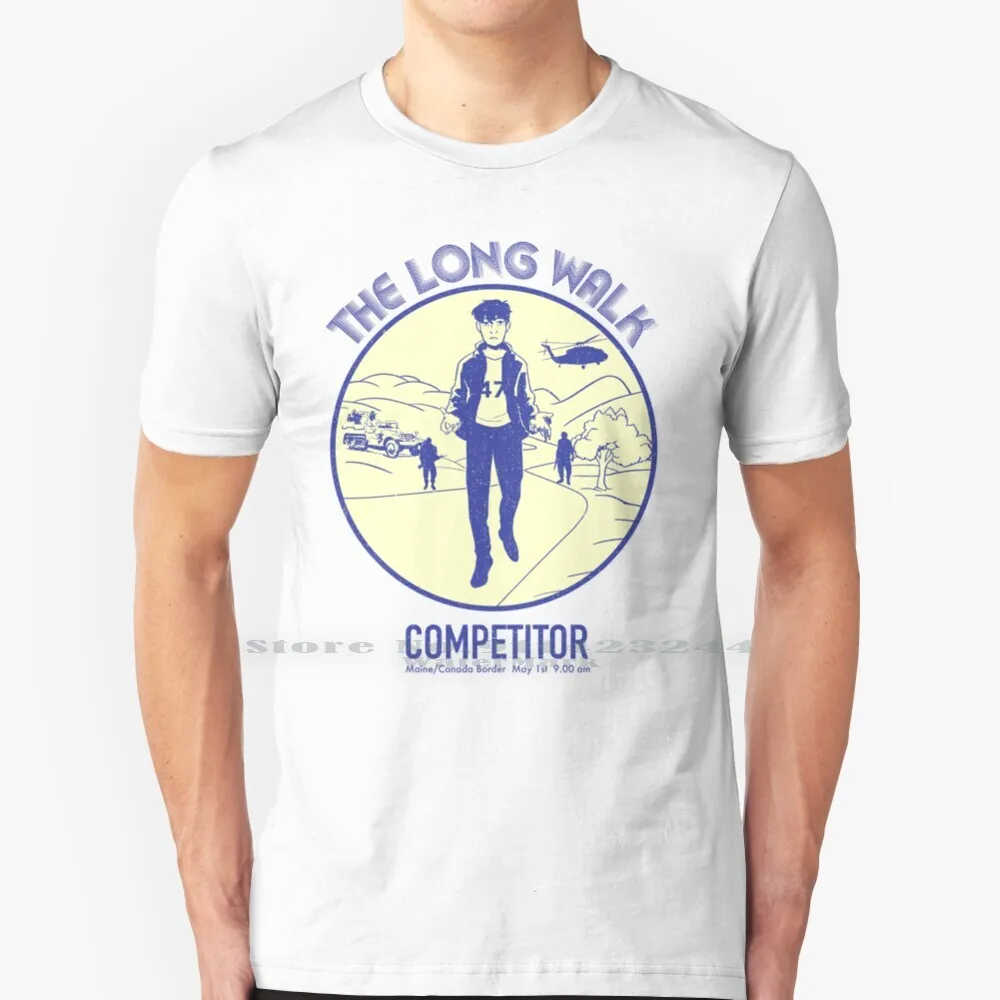 The Long Walk-Competitor T Shirt Cotton 6Xl The Long Walk Ray Garraty Peter Mcvries Stephen King Richard Bachman