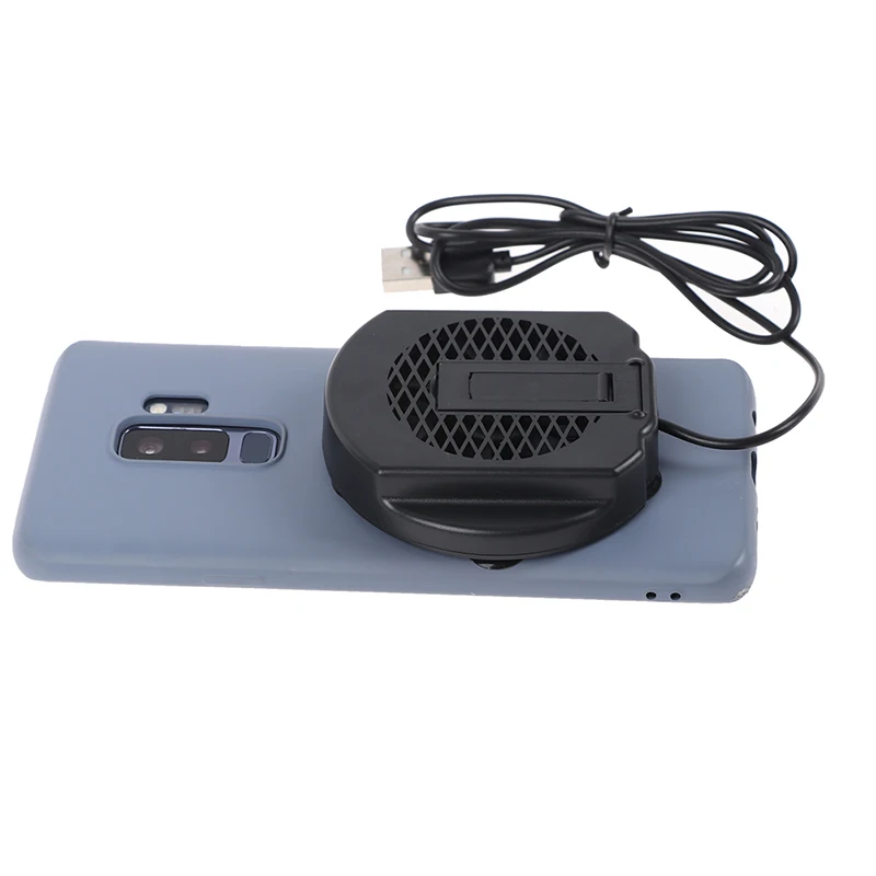Mobile Phone Radiator Gaming Universal Phone Cooler Adjustable Portable Fan Holder Heat Sink For iPhone Samsung Huawei Xiaomi