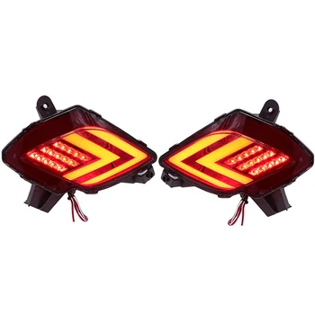 

2PCS For Mazda CX-5 CX5 2013 - 2016 Multi-function Car LED Tail Light Rear Bumper Light Rear Fog Lamp Brake Light Reflector