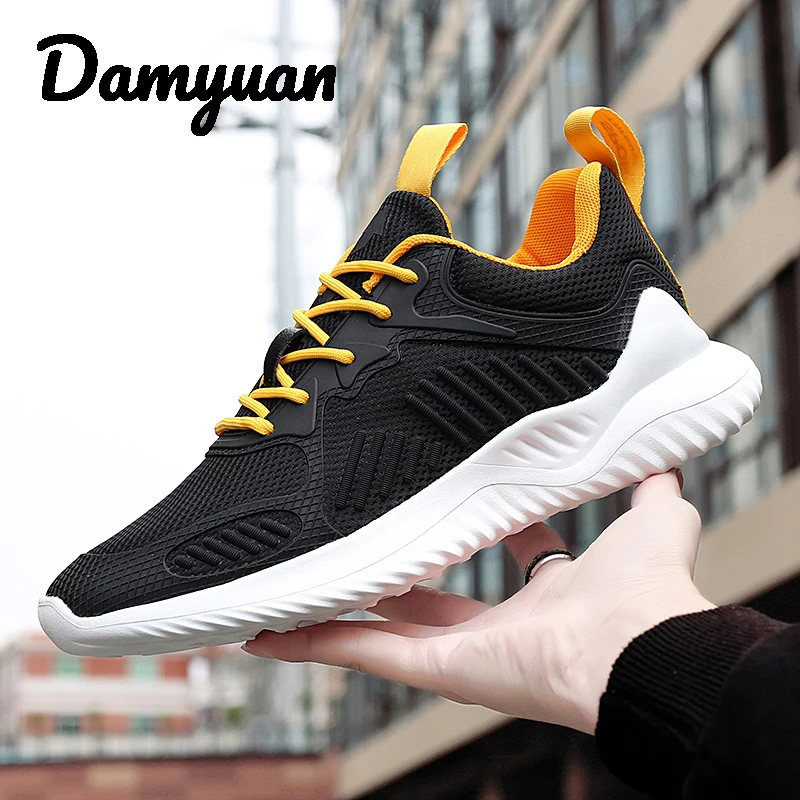 Damyuan/Новинка Зимняя Теплая мужская обувь модная удобная дышащая для бега