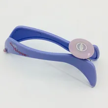 Ручной Пинцет Женская бритва с хлопковой нитью для удаления волос на лице эпилятор для лица пинцет с хлопковой нитью прямая