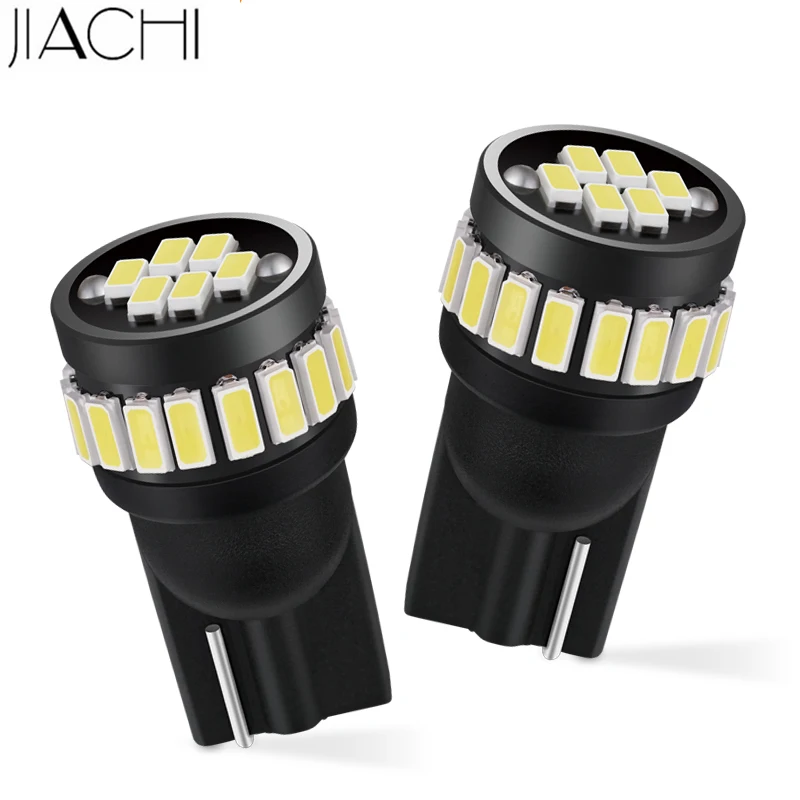 JIACHI 100 шт./лот супер яркий T10 led 194 168 5W5 4014 LED 21 Chipsest автомобильный габаритный маркер