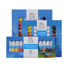 WINSOR& NEWTON 12/18/24 Цвета акварель Краски ing Краски комплект тонкой гладкой Высокое качество 10 мл акварель пигмент для мануального татуажа художника студента