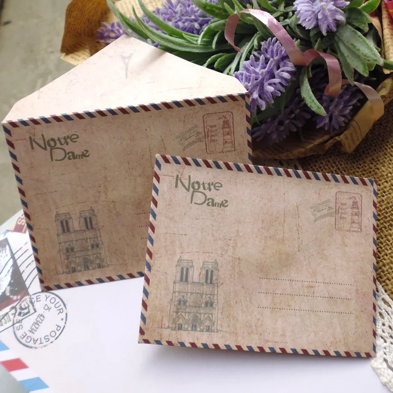

20pcs 10x7.5cm 3 Styles Retro Vintage Europe Style Kraft Envelope Ancien Gift Paper Envelope Party for Scrapbooking Paper Bag