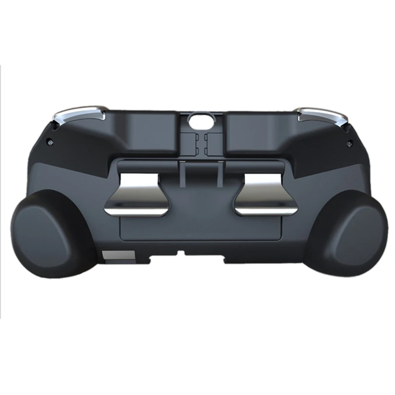 2 Pcs Black Gaming Accessories for PS VITA PSV 1000 Sync Game Console, 1 Pcs L3 R3 Back Touchpad Button Module& 1 Pcs Hand Grip