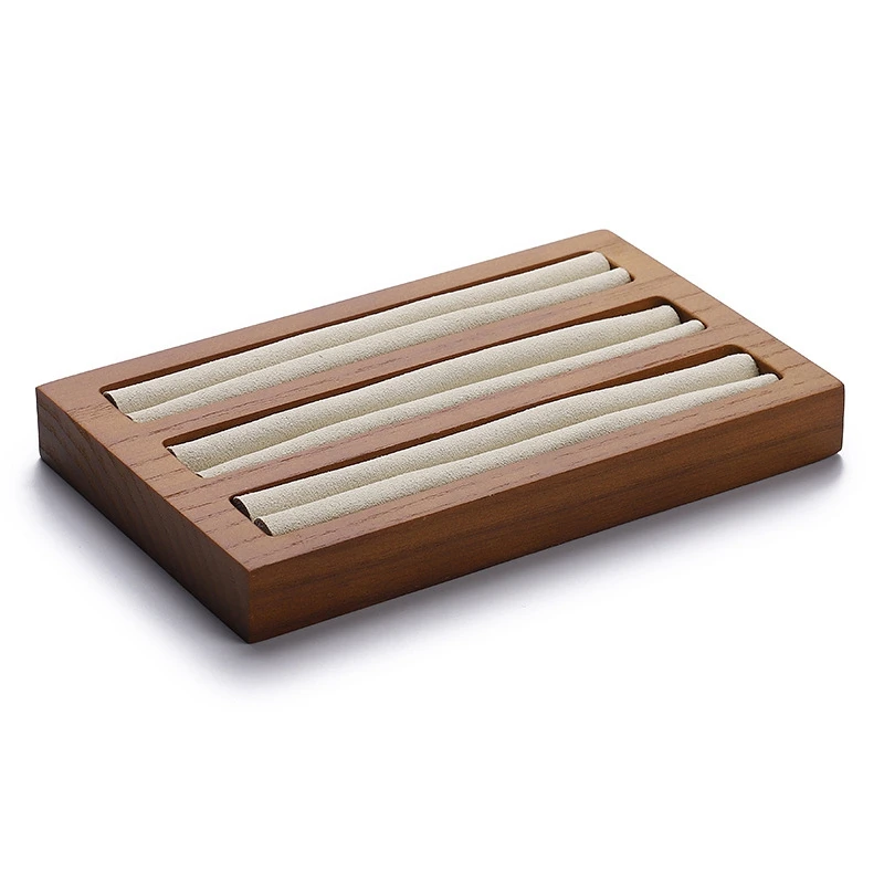 

Soild Wood Jewelry Display Rack for Rings Earrings Bangle Holder Jewellery Display Stand