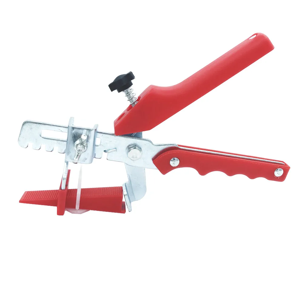 Tile Leveling System 1/1.5 /2 /2.5/3 MM White Clips Red Wedge And Pliers For Laying Tiles Construction Tools tile spacers tile leveling clips tile leveling tools