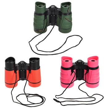 

uxcell Toy Binoculars 4X30 Compact Foldable Binoculars Shock Proof with Neck Strap for Bird Watching Hiking Camping Safari