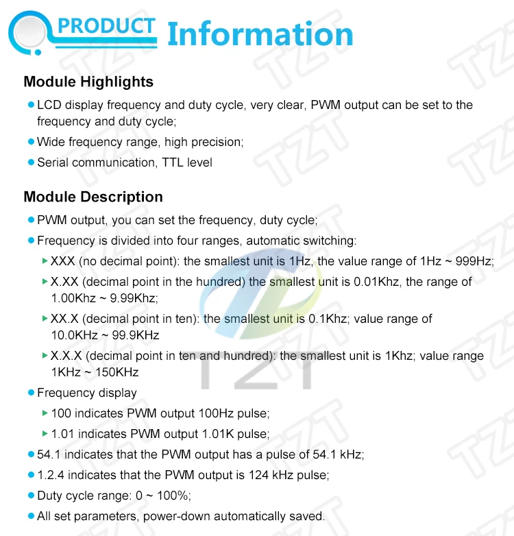 Завеса 1Hz-150 кГц Отношение сигнал/генератор PWM модуль GSM Частота импульсов рабочий цикл регулируемый модуль ЖК-дисплей Дисплей 3,3 V-30 V 1Hz-150 кГц