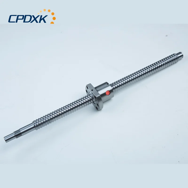 

CNC Rolled Ball screw 2505 -L900mm single 2505 ball screw rail with end machining + 1pc single ball nut for CNC Machine