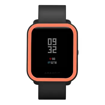 

Soft TPU Protection Silicone Full Case Cover For Huami Amazfit Bip Youth Watch SmartWatch Watachband Original Accessories