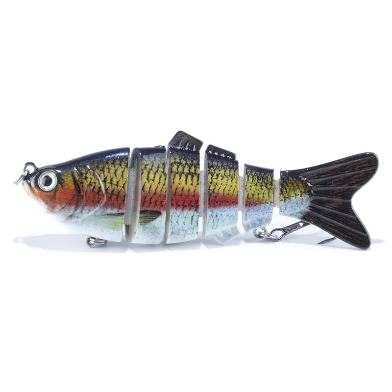 Приманка Mino, приманка,, приманка Gnarliest Fish, 6 секций, пресноводная имитирующая приманка