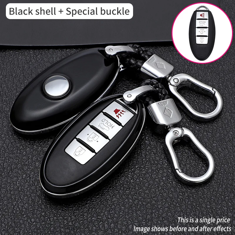 Remote Key Shell Cover Fob Case For Nissan Qashqai X-TRAIL Infiniti Carbon Style Remote Key Shell Cover Fob Case For Nissan Qashqai X-TRAIL Infiniti Carbon Style