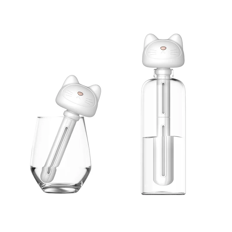 

Creative Cat Humidifier Portable Water Bottle Car Mounted USB Donuts Humidifier Gift Customization
