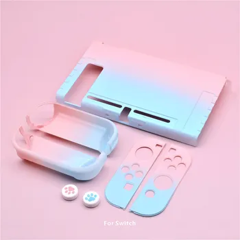 

Crystal Case Protective Case for Nintend Switch NS Accessories Ultra-thin Protective Cover Housing & Joystick Caps