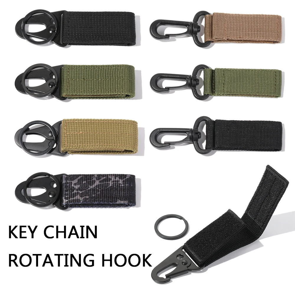 Backpack Hanger Webbing Buckle Ribbon Key-Hooks Clip-Water-Bottle-Holder Outdoor-Tools