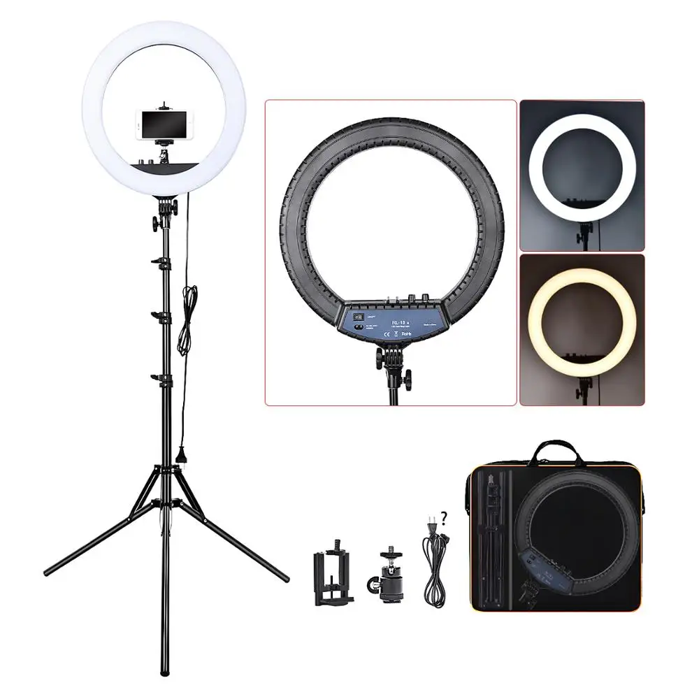 FOSOTO RL-18II Led Ring Light 18 Inch Ring Lamp