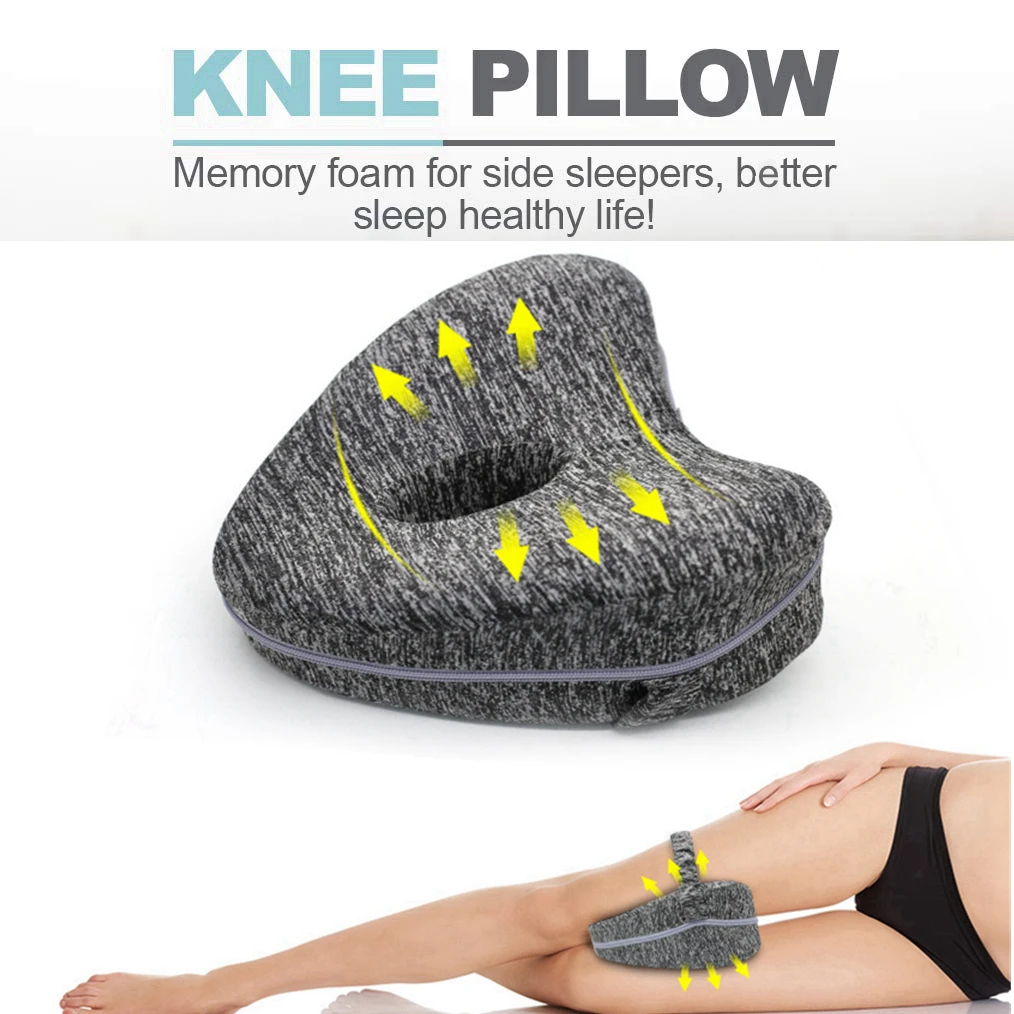 Ортопедическая подушка для сна с эффектом памяти, подушка для позиционера ног, подушка для поддержки колена между ногами для боли в бедрах
