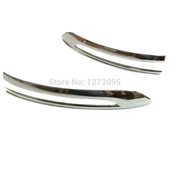 

For 2018 2019 Nissan Leaf ABS Chrome Rear View Mirror Side Wing Rearview Mirror Protector Strip Exterior Car Styling Accessories