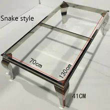 Подгонянный каркас обеденного стола из нержавеющей стали, ножки журнального столика, металлическая фурнитура для мебели