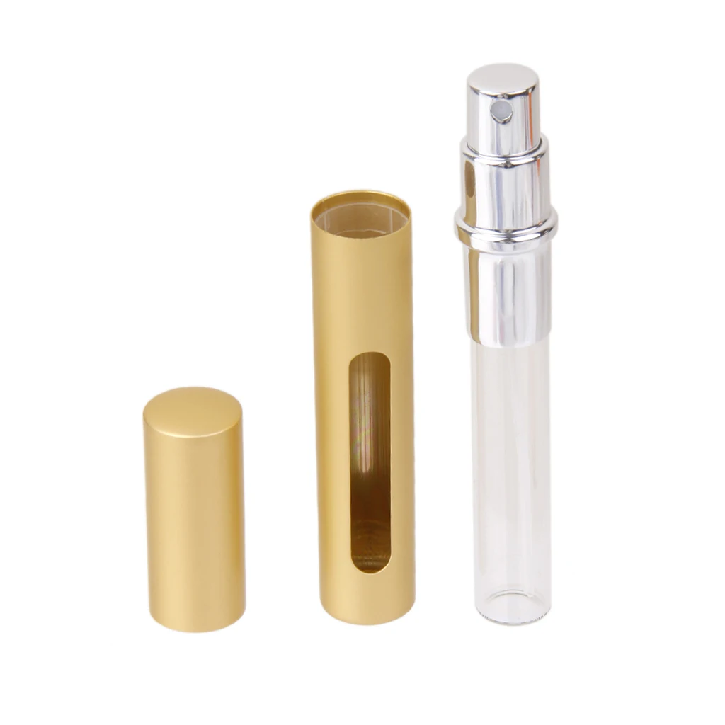 5ml Metal Refillable Travel Portable Empty Perfume Makeup Atomizer Spray Bottle