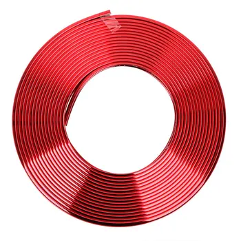 

5 Meters Car Tire Rim Decorative Strip Reduce Scraping Protective Guard Tape